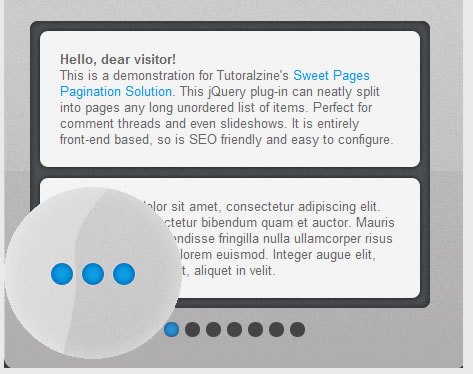 Sweet Pages: A jQuery Pagination Solution