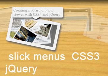 CSS3 Super slick jQuery menu