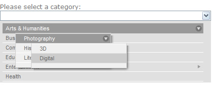 mcDropdown jQuery a complex hierarchical tree of options