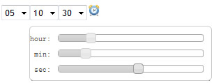 jQuery time picker plugin