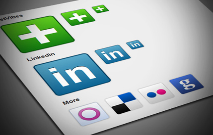 Pure CSS3 Social Media Icons