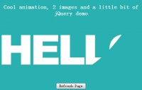 Cool animation with jQuery