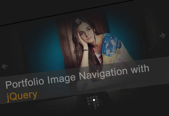 jQuery Awesome Portfolio Navigation slideshow Image