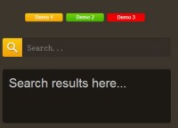 jQuery slide Search Box Plugin